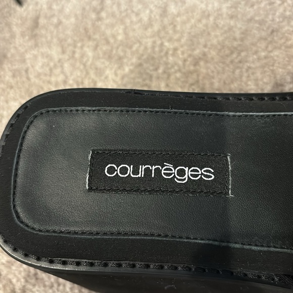 NWOB COURRÈGES “Scuba Wave” platform sandal - Picture 4 of 5